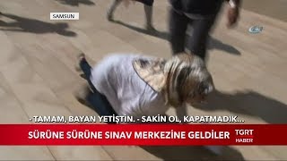 Sürüne Sürüne Sınav Merkezine Geldiler [upl. by Adaj]