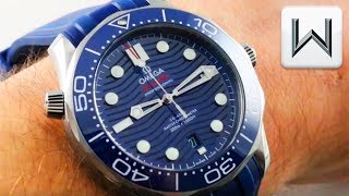 Omega Seamaster Diver 300m 21032422003001 Luxury Watch Review [upl. by Marlo416]