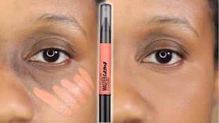 FULLY COVER DARK CIRCLES using Orange color corrector  Testing Maybelline Color Corrector [upl. by Svetlana977]