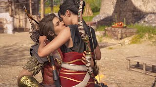 Assassins Creed Odyssey  Full Odessa Romance With Choices [upl. by Atilek591]