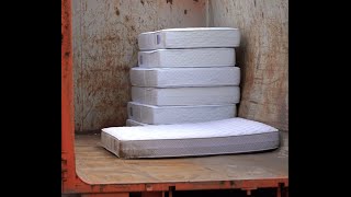 Turn old into new polyurethane mattress recycling [upl. by Karlens]