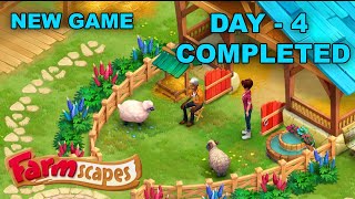 Farmscapes Story Walkthrough Gameplay  Day 4 Completed [upl. by Ettevroc]