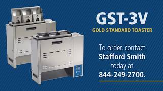 Antunes Gold Standard Toaster GST3V Sonic Informational Video [upl. by Afrikah]