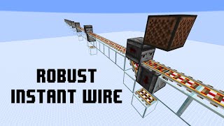 Robust Instant Wire  Minecraft [upl. by Otsenre]