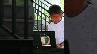 Blue Bird  Keyboard Performance By Raayan Rastogi at WeGotGuru [upl. by Arimat]