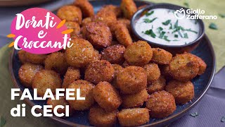 FALAFEL di CECI SPEZIATI e SUPER CROCCANTI🤤😋🌿 [upl. by Moonier]