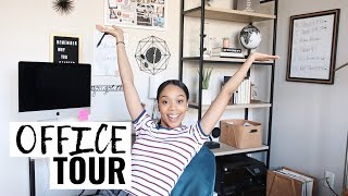 MY DOPE HOME OFFICE TOUR 2019 [upl. by Skolnik]