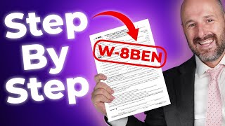 How To Fill Out Form W8BEN Correctly Updated 2024 [upl. by Daub]