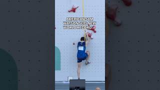 The way he FLEW up that wall 🧗🤯 [upl. by Fronia]