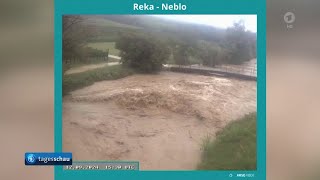 Jahrhunderthochwasser in Österreich befürchtet [upl. by Kancler]