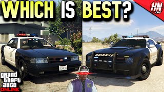 Which POLICE CAR Should You BUY In GTA Online [upl. by Ailimaj665]