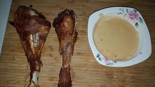 The giant Turkey legs cheese sauce  Peynir soslu Dev hindi but  Turkey leg Recipe  mukbang [upl. by Ronda772]