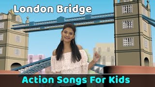 London Bridge is Falling Down Song  Action Songs For Kids  Nursery Rhymes Actions  Baby Rhymes [upl. by Einttirb]