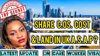 MOVE TO UK FAST BY SHARING COS COSTUK LAUNCHES A MAJOR INVESTIGATION IN CARE WORKER VISA FRAUD [upl. by Nnairahs]