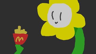 Flowey Sells Mcdonalds [upl. by Dreher]