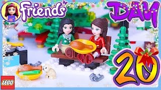 Lego Friends Day 20 Advent Calendar 2016 Christmas Countdown Review Build Silly Play  Kids Toys [upl. by Erbes468]