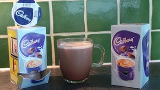 How to make smooth silky CADBURY hot chocolate  Bosch Tassimo [upl. by Eniamahs932]