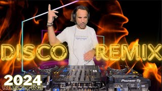 DISCO REMIX NONSTOP 2024 PARTY 🕺 DISCO PARTY NONSTOP MIX 2024🎉Live DJ Mix Real DJ ing by DJ Mathon [upl. by Ailices199]