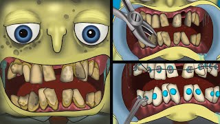 ASMR animation  Ugly Teeth treatment asmranimation asmr careanimation [upl. by Aernda]