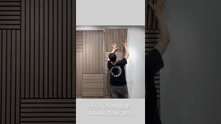 Installing Acoustic Wall Slat Panels  DECKO Soundscape Acoustic Panels [upl. by Etolas979]