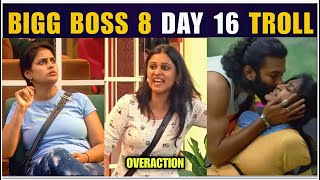 BIGG BOSS 8 TELUGU TROLLS  DAY 16  NAGA MANIKANTA  STAR MAA  BIGG BOSS TELUGU 8 [upl. by Anirok]