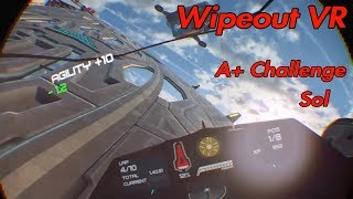 Wipeout VR  Sol A Challenge Wipeout Omega Collection [upl. by Atsirt209]