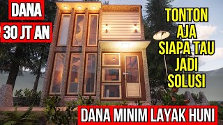 Bangun Rumah 30 Juta an Edisi Tiny House 4x6 Konstruksi Bata [upl. by Holds730]