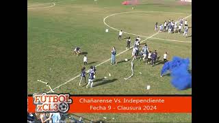 1° DIVISIÓN CHAÑARENSE 21 INDEPENDIENTE  FECHA 9  TORNEO CLAUSURA 2024 LIGA INTERPROVINCIAL [upl. by Victorie]