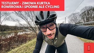 Zimowa kurtka rowerowa i spodnie Ale Cycling  włoski styl w dość rozsądnej cenie [upl. by Airdnat288]