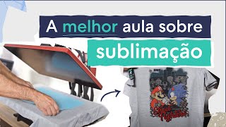 O que é sublimação SUBLIMAÇÃO DE CAMISETAS [upl. by Leahcimauhsoj]