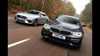 2019 BMW 530e vs 2019 Volvo S90 T8 [upl. by Dublin]