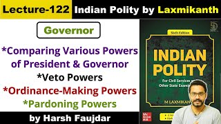 L122 Veto Powers OrdinanceMaking amp Pardoning Powers of President amp Governor Polity by Laxmikanth [upl. by Zul]