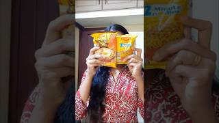 ✨I ate only MAGGI for 24 hours😱❤️ shorts foodchallenge shortsindia [upl. by Perlis751]