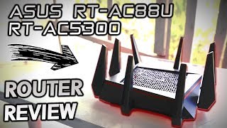 RTAC5300 amp AC88U Review  Are ASUS Routers Any Good [upl. by Glynis]