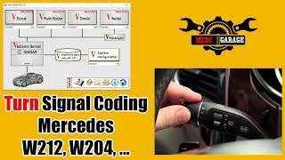 Turn Signal Coding Mercedes using Vediamo [upl. by Camroc]