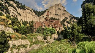 Walking through Middle Earth 🍃 Minecraft Lord of the Rings Ambience [upl. by Eidnalem]