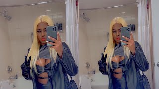 Watch me install this 13x6 613 blonde wig ft Biedlo hair [upl. by Yddet]