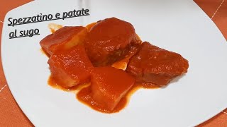 Spezzatino con patate  Il sugo italiano della Domenica [upl. by Letsirhc]