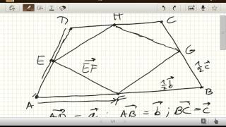 Beweis mit der Vektorgeometrie Das Parallelogramm [upl. by Merri]