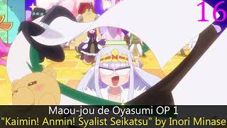 My Top Inori Minase Solo Anime Openings amp Endings [upl. by Urbas]