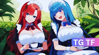 Hey Take a break with us☕TG TF Transgender Transformation Anime MTF [upl. by Ivan]