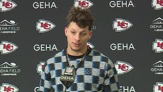 Patrick Mahomes talks after loss to the Bills at home in Week 14 [upl. by Silisav146]