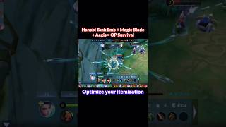 Hanabi Clutch Survival Outplay  MLBB Hanabi Gameplay Highlights [upl. by Sinnylg]