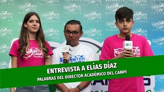 Intercampus de Preparatoria Entrevista a Elías Díaz [upl. by Leziar]