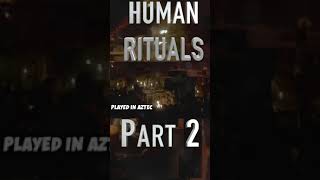 Aztecs Terrifying Human Rituals Part 2 shorts [upl. by Nyllij]