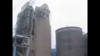 Former New Page Kimberly Mill Demolitionwmv [upl. by Enirehtakyram600]