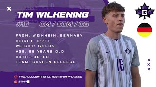 Tim Wilkening  16  Fall 23 Highlights  Goshen College NAIA [upl. by Adena]