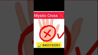 Mystic Cross ❌ palmistry horoscope astrology drmoonastrotalk [upl. by Migeon933]