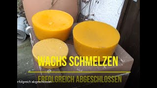 Wachs schmelzen erfolgreich abgeschlossen [upl. by Ariat357]