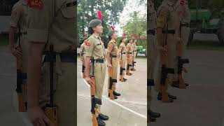 NCC Training Guard of Honour Practice [upl. by Etnoj]